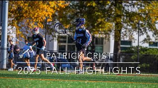 Patrick Crist 2025 Fall Highlights 
