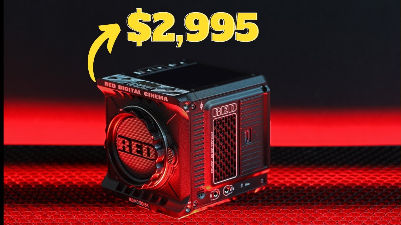RED Komodo Price drop Explained — Why It’s Now Only $2,995!