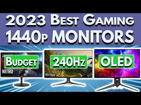 Best 1440p Gaming Monitor 2023 - Budget, 240Hz & OLED 1440p Gaming Monitors