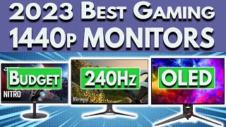 Best 1440p Gaming Monitor 2023  Budget, 240Hz & OLED 1440p Gaming Monitors
