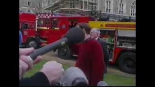 Windsor Castle fire - BBC news 20th Nov 1992