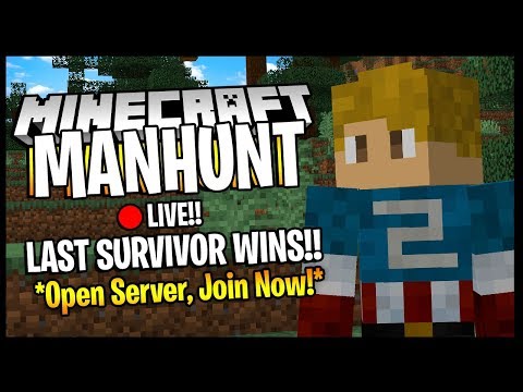 MINECRAFT MANHUNT!! | LAST SURVIVOR WINS!! | Minecraft 1.15 Livestream - MINECRAFT MANHUNT!! | LAST SURVIVOR WINS!! | Minecraft 1.15 Livestream