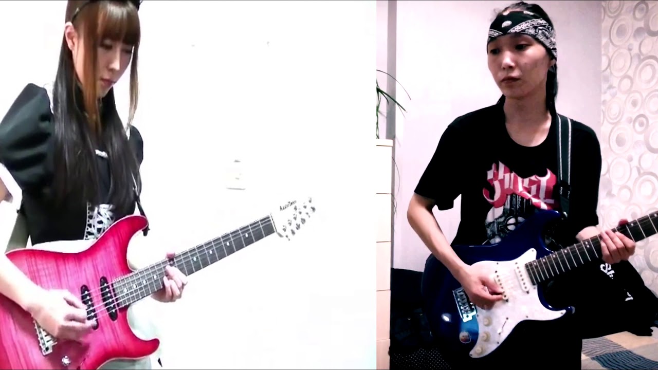 One Ok Rock 恋ノアイボウ心ノクピド Guitar Cover By Kanami Tono And Vertigo Atsumi Youtube