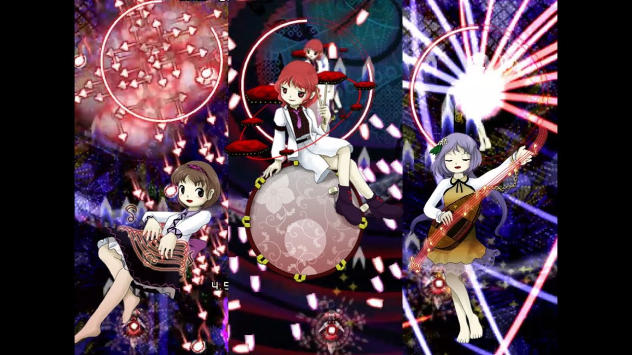 Sentient Instrument Touhou Impossible Spell Card part 5: Fighting Unruly Sentient ...