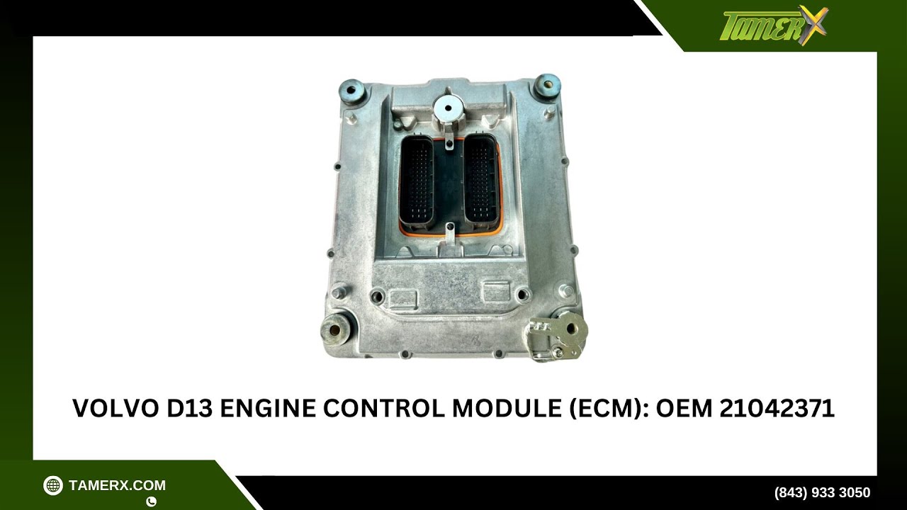 Volvo D13 Engine Control Module (ECM) : OEM 21042371 - YouTube