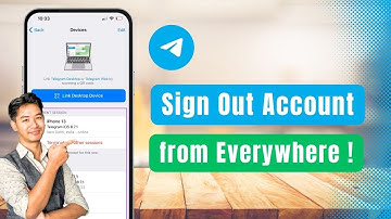 How to Sign Out Telegram Account from All Devices | Log Out Remotely