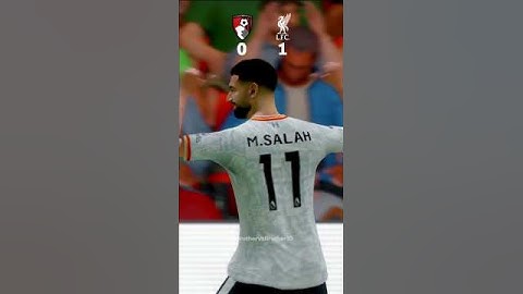 Mo Salah goals vs AFC Bournemouth #fc25 #eafc25 #liverpool #bournemouth