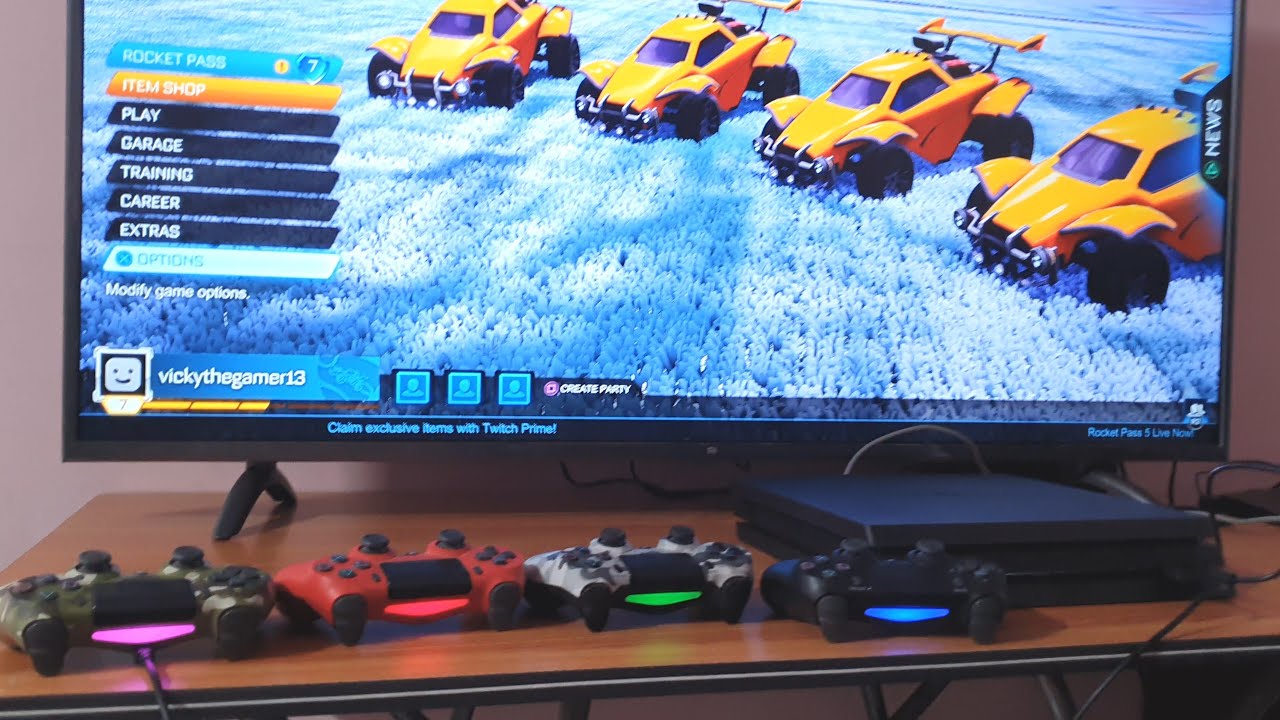 How to Add Multiple PS4 Dualshock Controller in PS4 Pro or PS4 Console