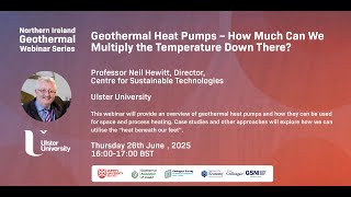 Geothermal Webinars 2025: Heat Pumps – How Much Can We Multiply the Temperature?