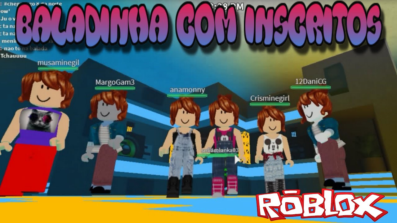 roblox download ROBLOX - Baladinha com Inscritos + BEIJOS