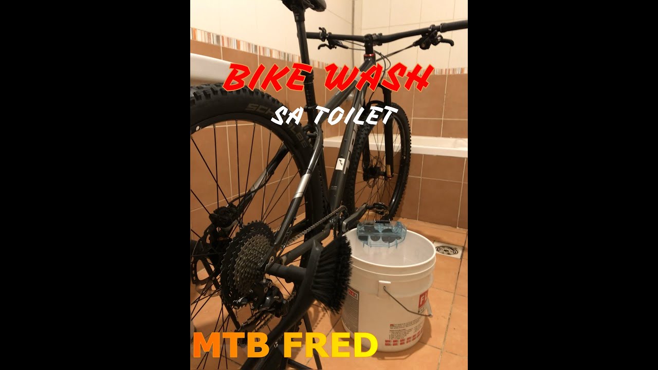 HOW I WASH MY MOUNTAIN BIKE YouTube