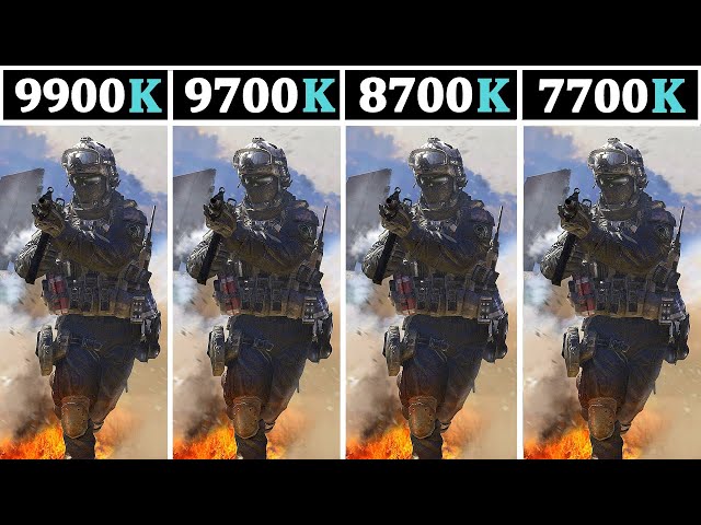 i7 12700K vs 11700K vs 10700K vs 9700K vs 8700K vs 7700K vs 6700K