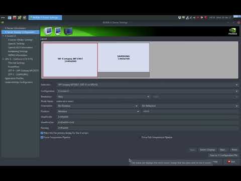 Fixing screen tearing on Manjaro Linux with Nvidia non-free drivers