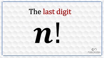 Unit digit of n!