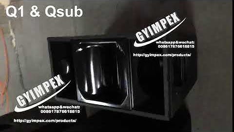 Q1 line array Q SUB speaker system