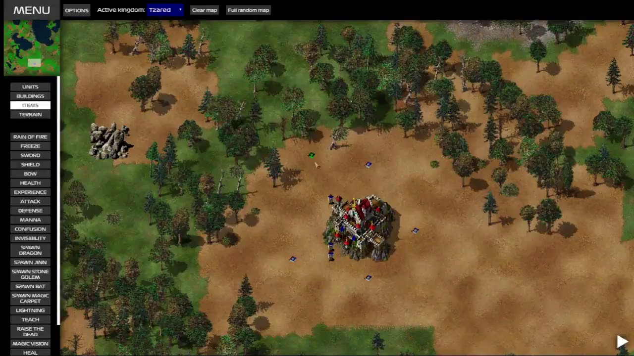 Quick custom map with the map editor - Tzared | Games Tips, Tricks,  Strategy Guides and Video Walkthrough