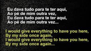 Dava Tudo - Adelaide Ferreira - Letra/Lyrics with English translation