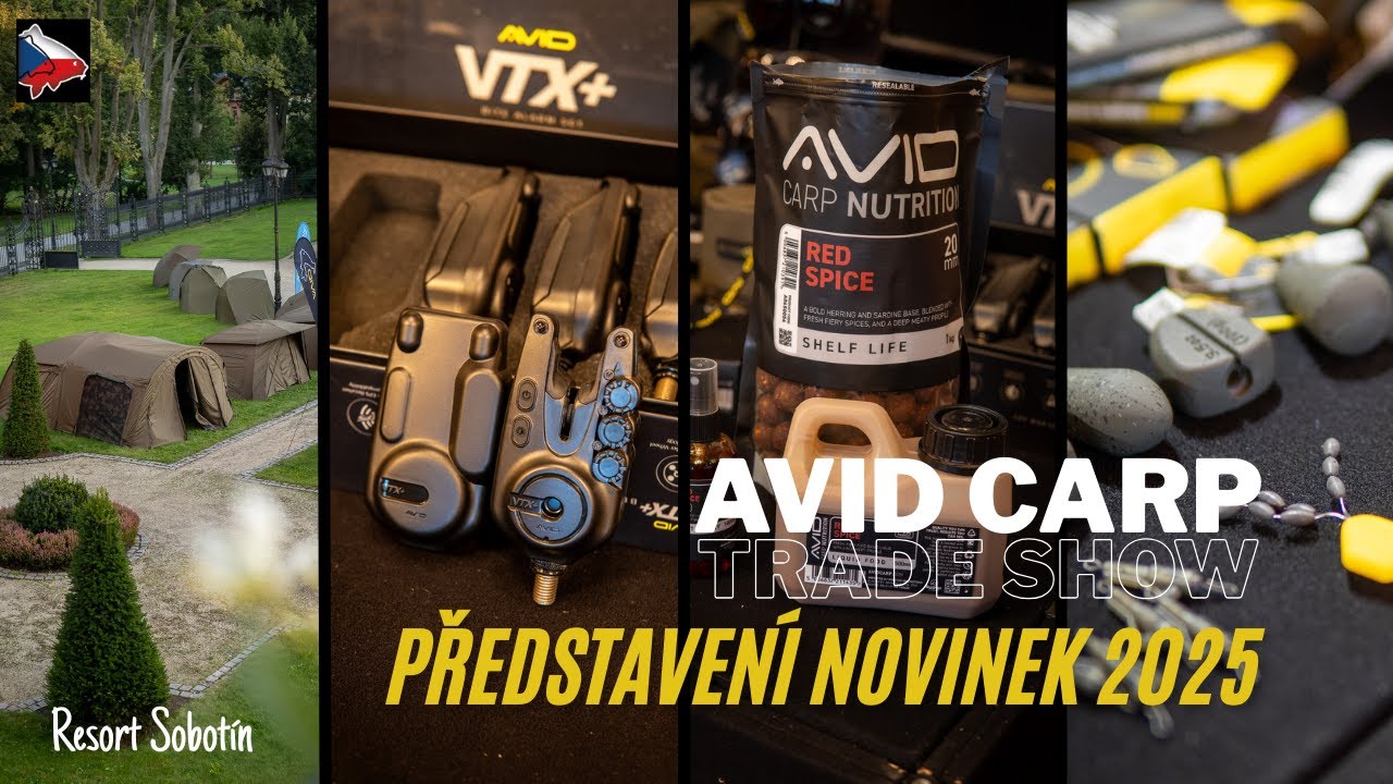 PŘEDSTAVENÍ NOVINEK | Avid Carp Trade Show 2025 (Kaprařina)