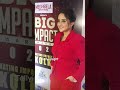 Soumitrisha arrived at big impact awards 2024  soumitrisha shorts tollyinsight