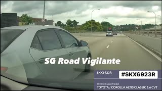 31may2024 lornie highway #SKX6823R toyota altis cutting off camcar from the left & speeding 31may2024 lornie highway #SKX6823R toyota altis cutting off camcar from the left & speeding