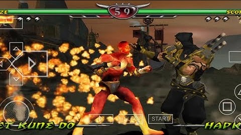 Mortal Kombat Unchained | gameplay walkthrough part 15 | Red Chilli | PSP emulator android