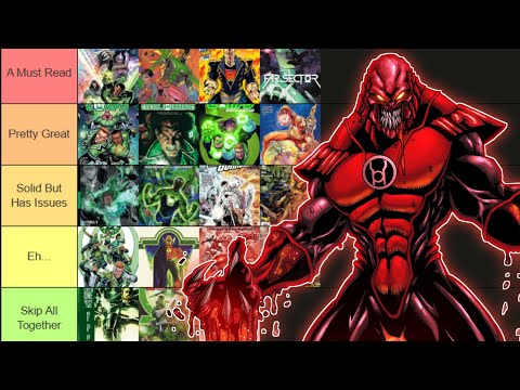 Ranking EVERY Green Lantern Comic Spinoff