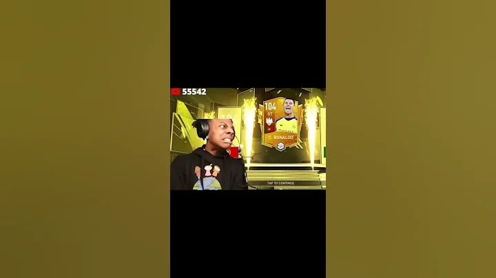 Ishowspeed pulling Ronaldo from FIFA mobile 🫡🐐#lucky#ronaldo #ishowspeed #shorts#funny