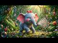 Canción del Estornudo de Burbujas del Elefante Bebé 🐘Canciones Infantiles y Rimas para Niños y Bebés