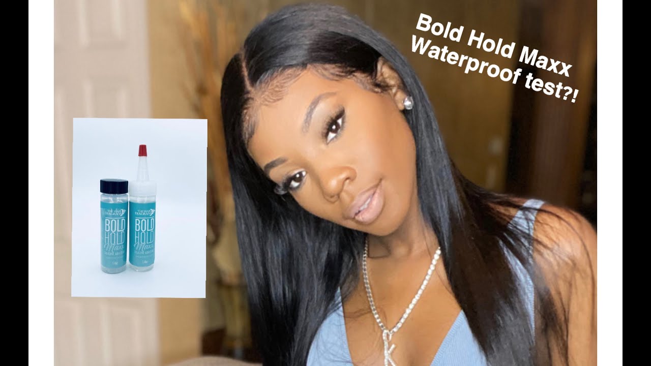 Is Bold Hold Maxx Lace Glue REALLY waterproof? the TRUTH shower test