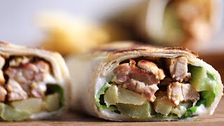 شاورما دجاج - Juciest Chicken Shawarma Sandwich Recipe