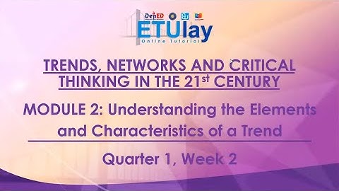 Understanding the Elements and Characteristics of a Trend