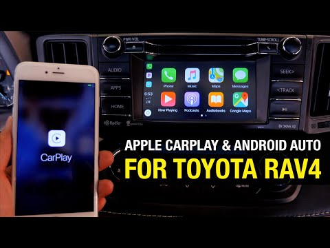 2013-2018 Toyota RAV4 | Wired Apple CarPlay & Android Auto | Plug & Play Installation