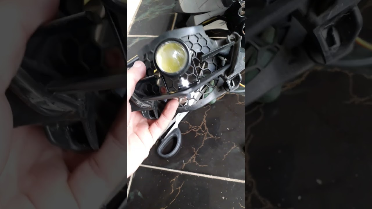 Pasang lampu led D2 Laser di xeon gt 125