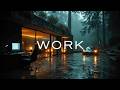 Deep Work Music | Luxury Matte Black Focus &amp; Rainy Night Productivity for Flow State 2026