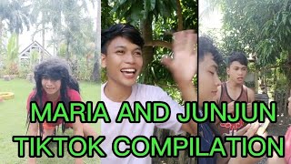 PWRT 22| MARIA AND JUNJUN TIKTOK COMPILATION| AJ GOOD VIBES|