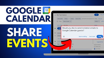 How to Share Events on Google Calendar? Google Calendar Event Sharing