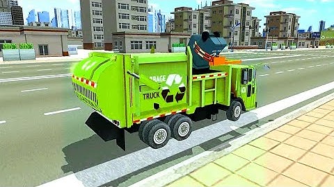 Garbage Truck & Recycling Sim - Garbage Truck Driving Simulator - Best Android Gameplay