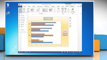 How to show and hide gridlines in bar graphs in Microsoft® Word 2013