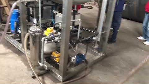 Vacuum Evaporator for Concentration Plant Processing