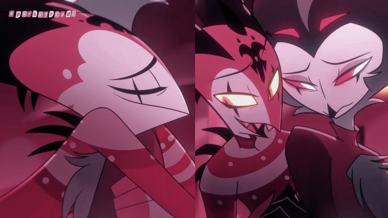 Stolas Dancing Sinsmas finale but with Blitz and Stolas dancing
