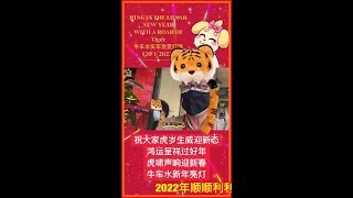 CNY 2022 Greeting 虎年新春贺岁快乐如意吉祥