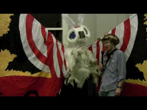 Comic Con 2010 Mothra In Character Interview