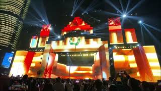 新北耶誕活動開城點亮夜空 馴鹿列車巡迴遊街