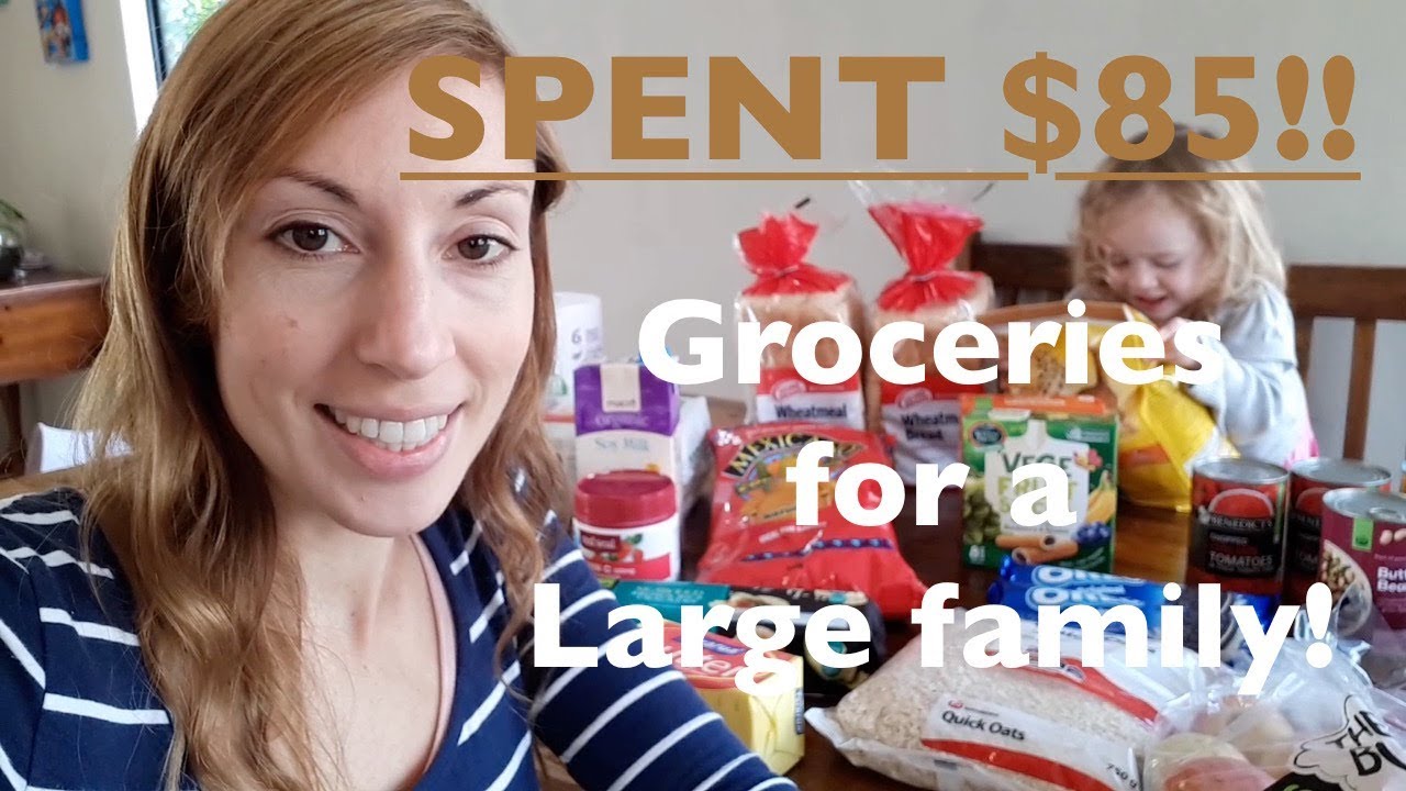 vlogs in spanish CHEAPEST Grocery Haul EVER! + Weekly MEAL PLAN!!