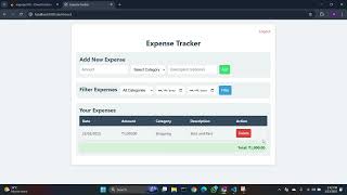 expense tracker using node.js and firebase cosole
