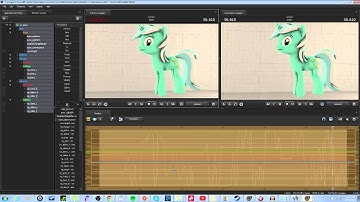 Lyra SFM Model Eye Rigging Test