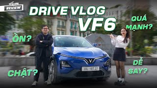 Drive-vlog 1 ngày dùng Vinfast VF6: đi đường tắc có sướng hơn xe xăng?