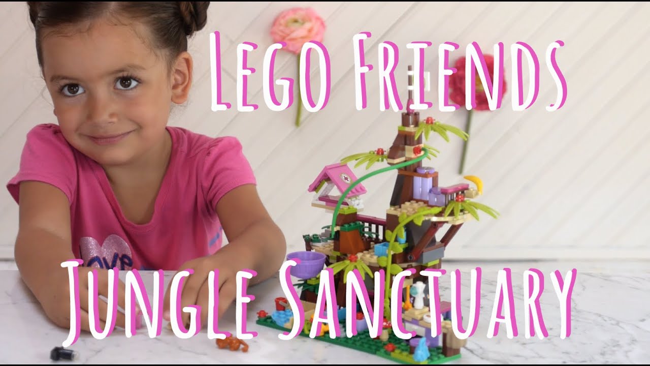 Lego Friends Jungle Tree Sanctuary en Español Santuario de la