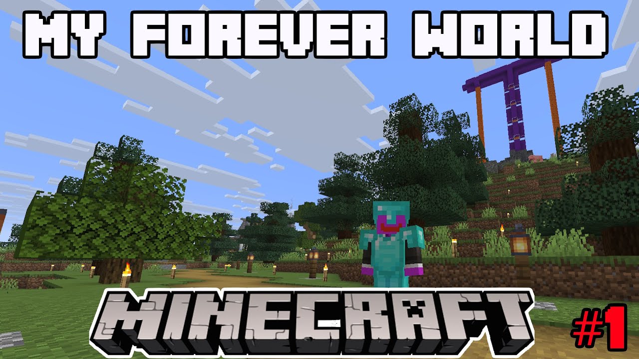 My Minecraft Forever World | Toxplicity's World Episode 1 - YouTube