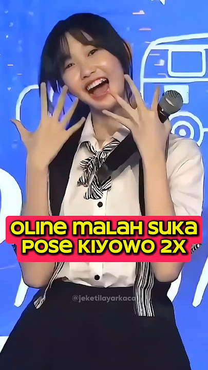 OLINE KAMU TERLALU GEMES🥰🫠 #jkt48 #jkt48newera #olinejkt48 #pajamadrivejkt48 #jkt48tv
